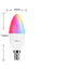 Smart WifI Led Lamp E14 RGB CW WW Led Bulb Dimmable 85 - 265V Voice Control Light Bulbs Alexa Google Home For Home Decorative - Zambeel
