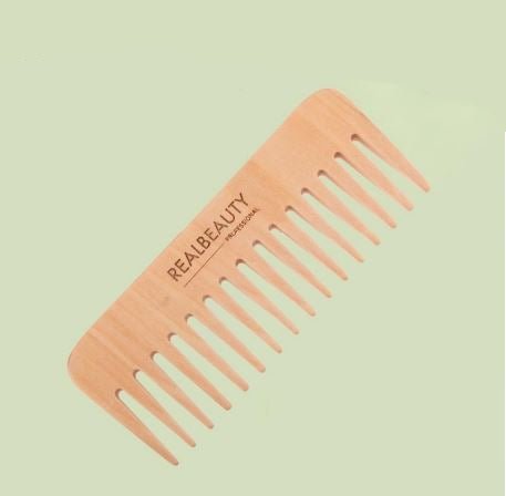 Smooth Wooden Comb (RB - 953) - Zambeel