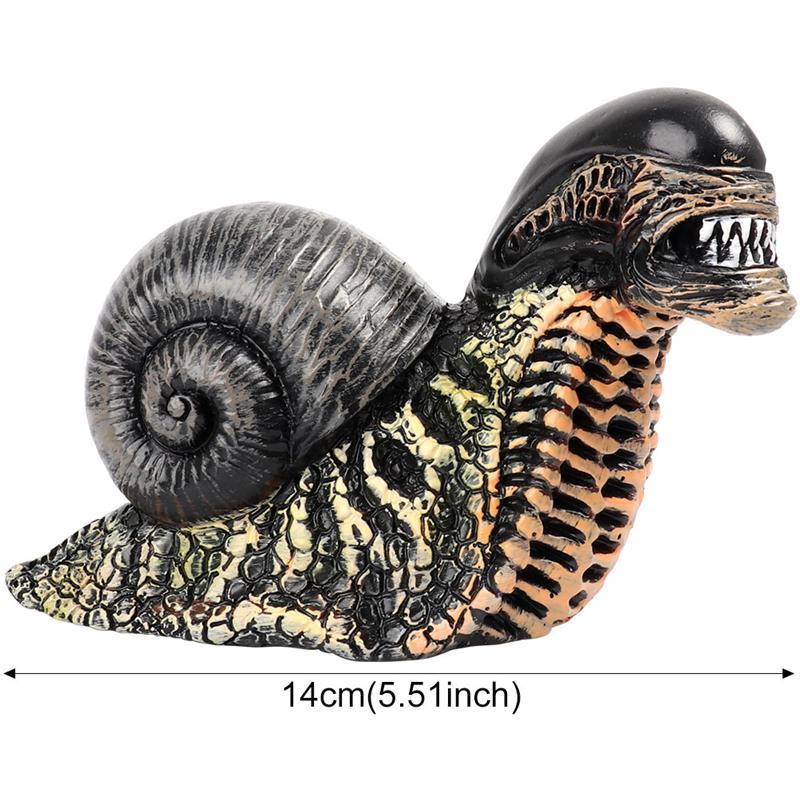 Snail Home Decoration Garden Design Evil Snail Resin Crafts Snail Decoration - Zambeel