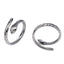 Snake Animal Adjustable Titanium Steel Ring Vintage - Zambeel