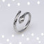 Snake Animal Adjustable Titanium Steel Ring Vintage - Zambeel