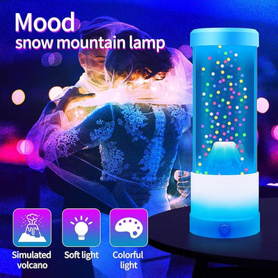 Snowy Mountains Lava Lamp - Zambeel