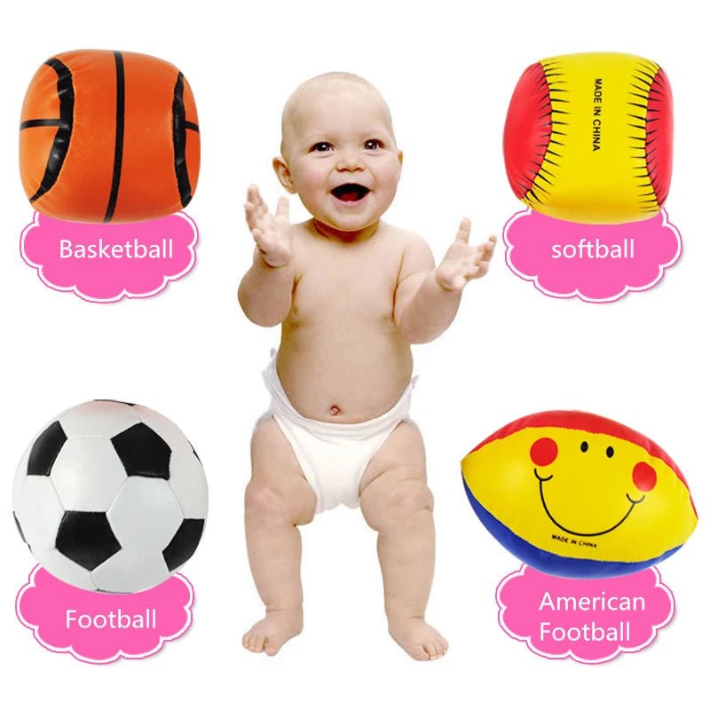 Soft Cotton Filled Sports Balls - Zambeel