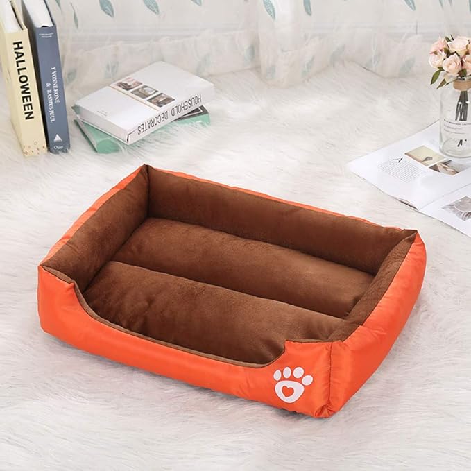 Soft Rectangular Pet Bed - Zambeel