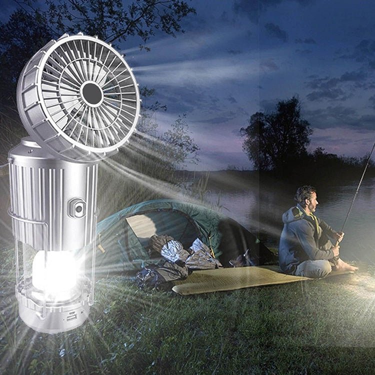 Solar Charging Light With Fan (GSH - 9399) - Zambeel