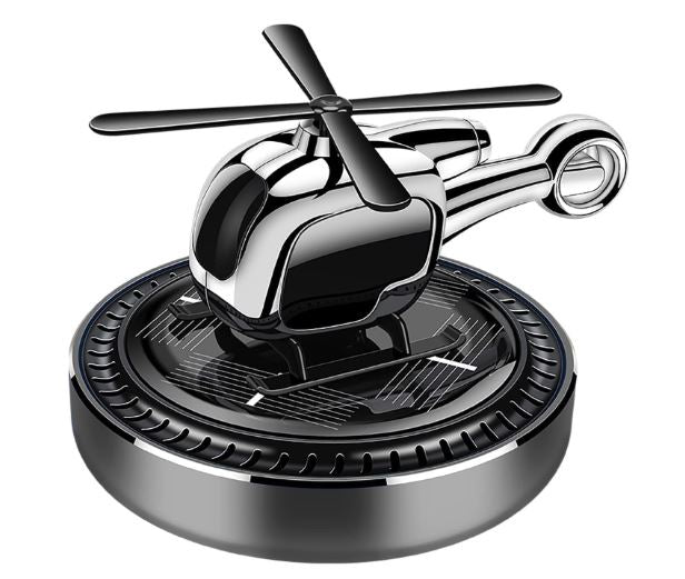 Solar Helicopter Car Air Freshener - Zambeel
