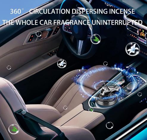 Solar Helicopter Car Air Freshener - Zambeel