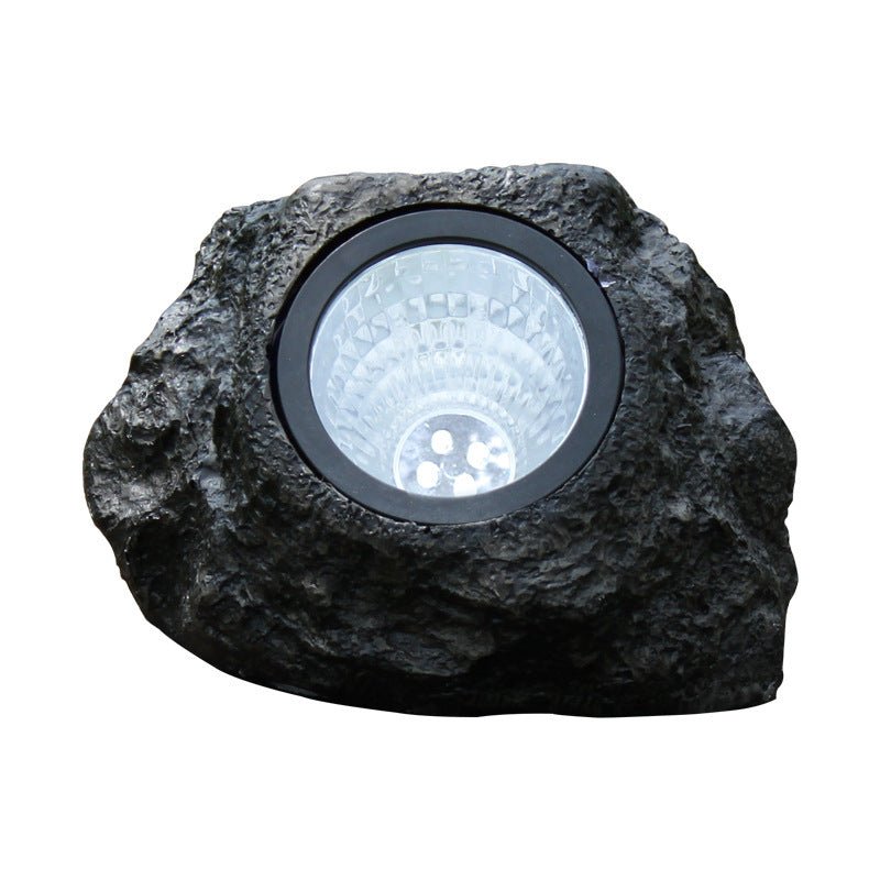 Solar Lamp Courtyard Lamp Outdoor Simulation Stone Lamp - Zambeel