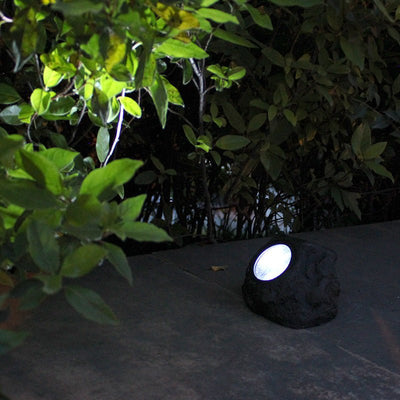 Solar Lamp Courtyard Lamp Outdoor Simulation Stone Lamp - Zambeel