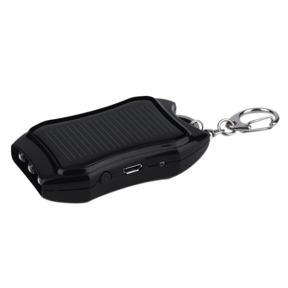 Solar Mobile Phone Power Bank Flashlight Keychain Power - Zambeel