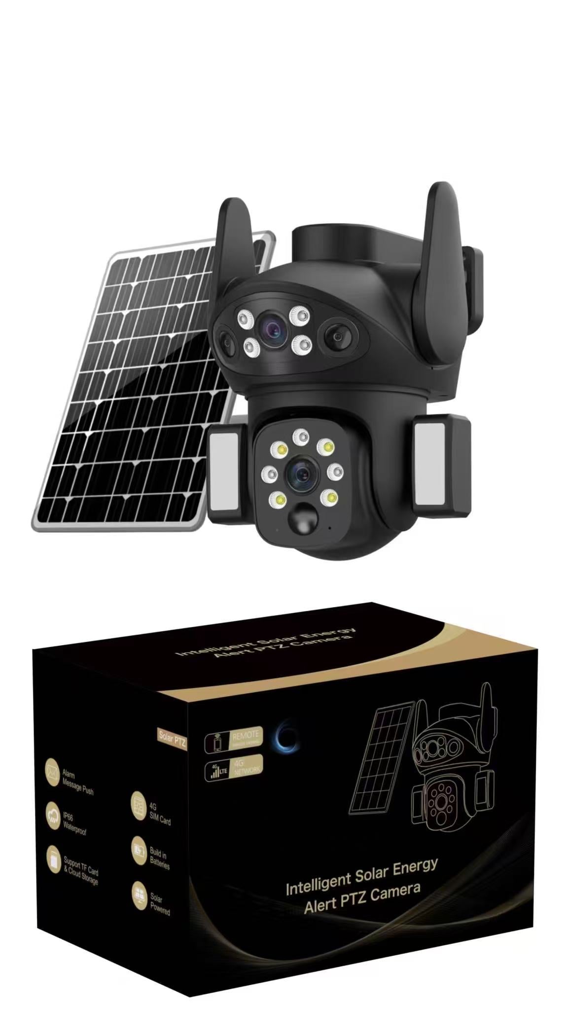 Solar Powered Security Camera - Zambeel
