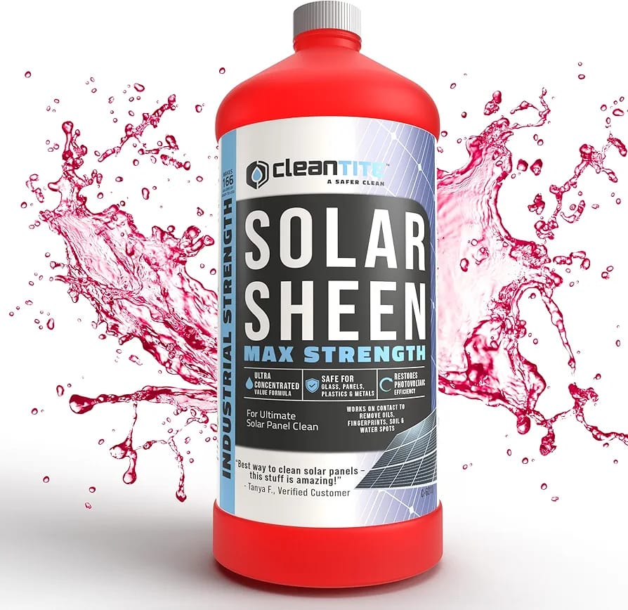 Solar Sheen Max Strength Cleaner - Zambeel