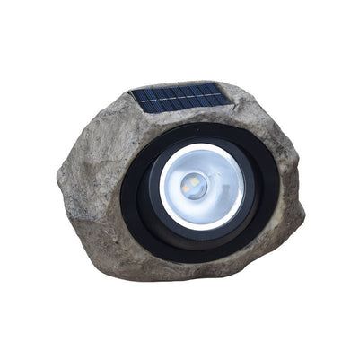 Solar Simulation Stone Lamp Garden Lamp Outdoor Outdoor Garden Lawn Decoration Spotlight - Zambeel