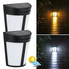 Solar Wall Lamp 6 LED Outdoor Waterproof Light Control Decorative Landscape Lamp - Zambeel