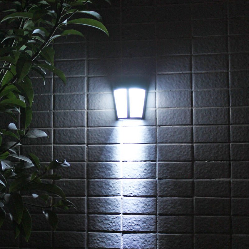 Solar Wall Lamp 6 LED Outdoor Waterproof Light Control Decorative Landscape Lamp - Zambeel
