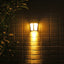 Solar Wall Lamp 6 LED Outdoor Waterproof Light Control Decorative Landscape Lamp - Zambeel