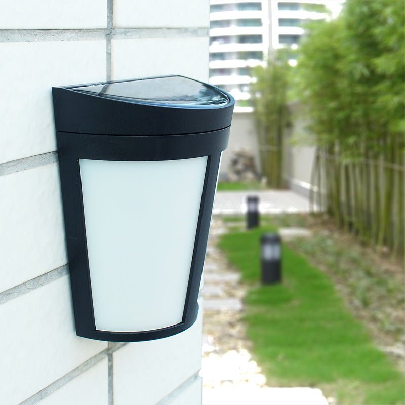 Solar Wall Lamp 6 LED Outdoor Waterproof Light Control Decorative Landscape Lamp - Zambeel