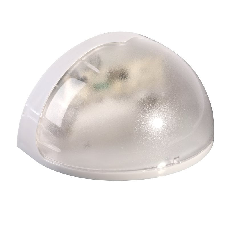 Solar wall lamp semi - circle LED solar wall lamp fence lamp solar energy semi - circle light control wall - Zambeel