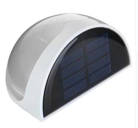 Solar wall lamp semi - circle LED solar wall lamp fence lamp solar energy semi - circle light control wall - Zambeel