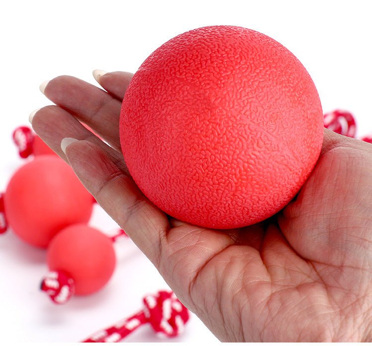Solid Rubber Bouncy Ball Toy - Zambeel