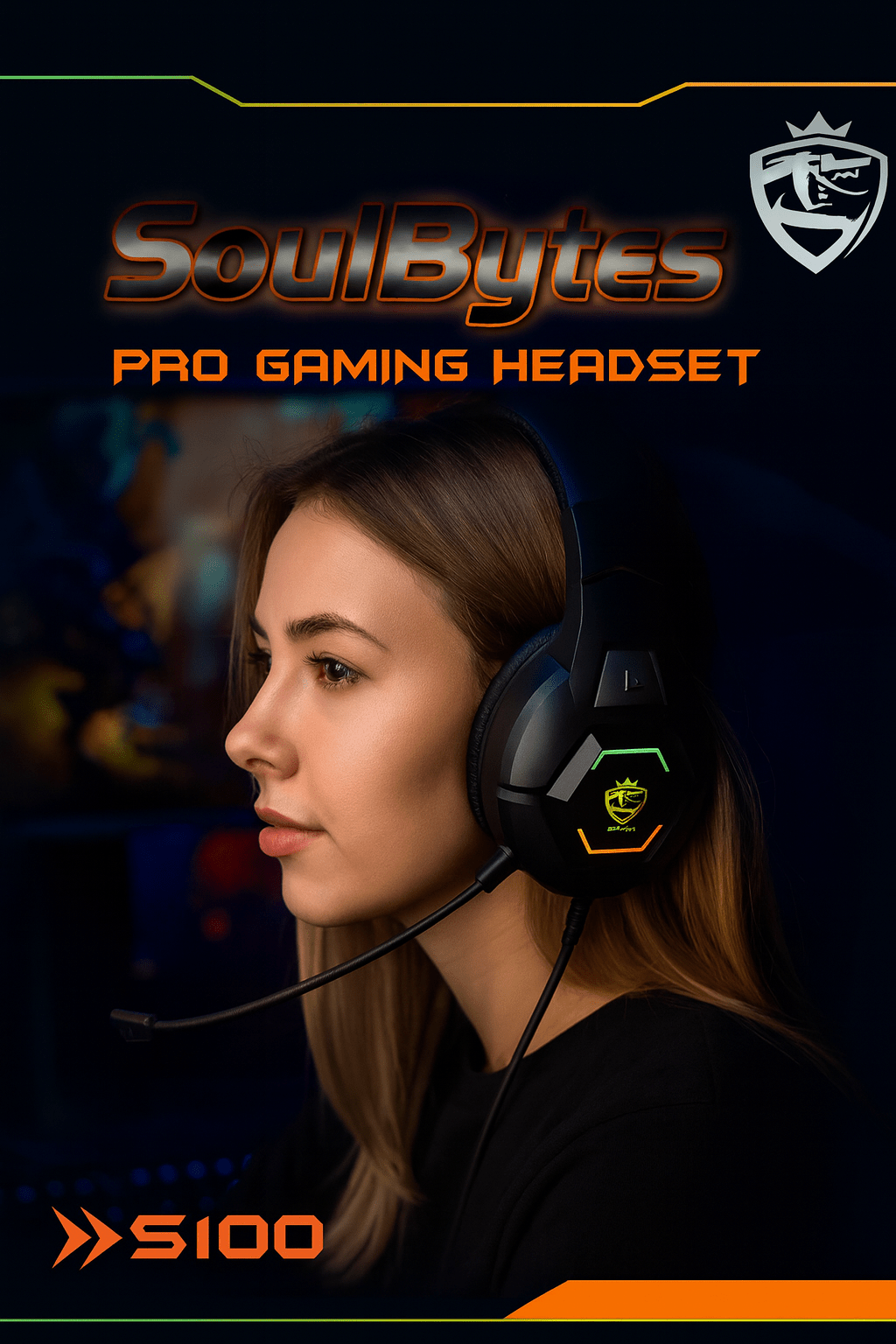 SoulBytes - Pro Gaming Headset - Zambeel