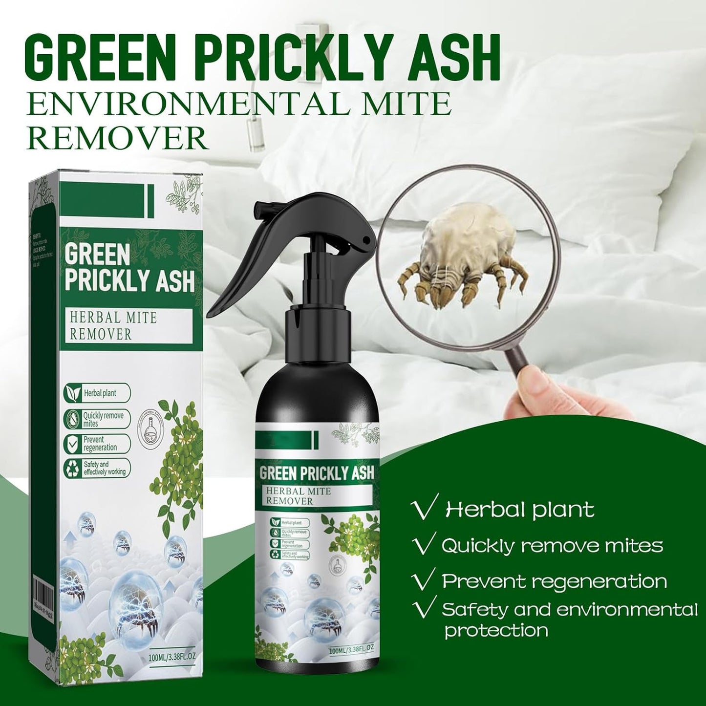 South moon - Green Pickly Ash Mint Removal - Zambeel