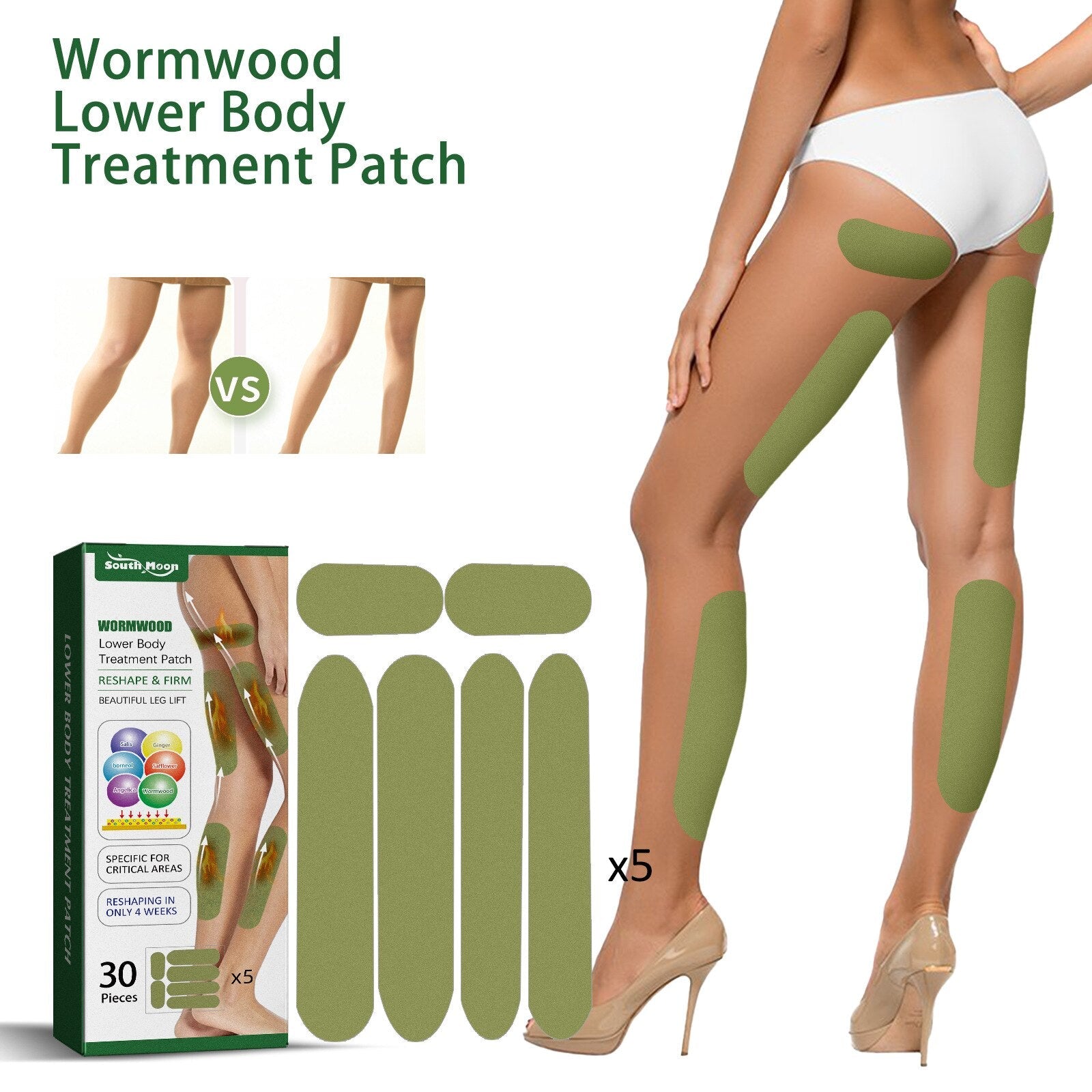 South Moon - Lower Body Treatment Patch - Zambeel