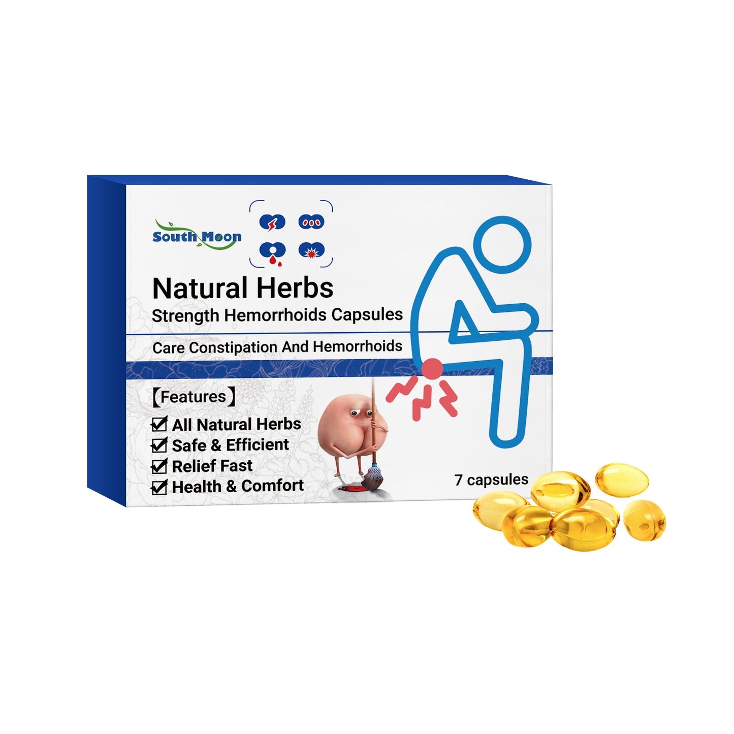 South Moon - Strength Hemorrhoids Capsules (Original) - Zambeel