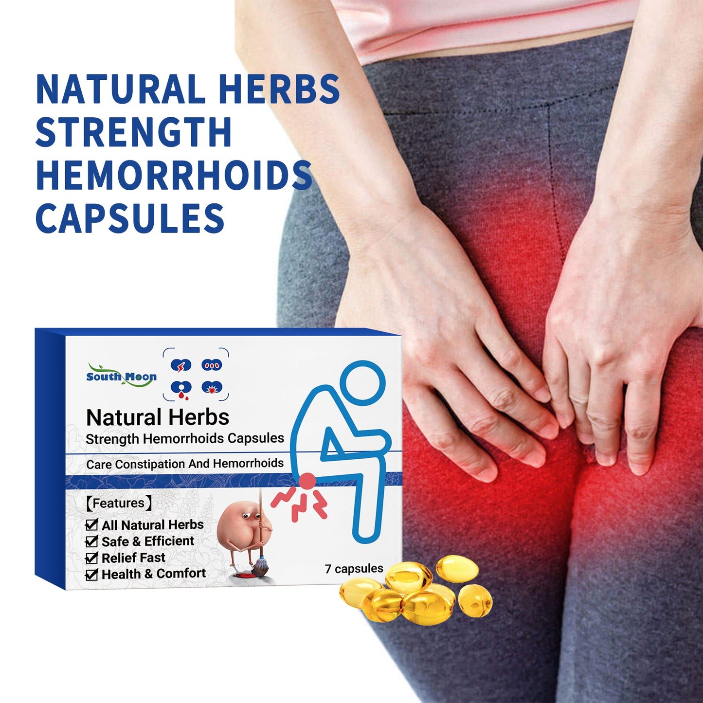 South Moon - Strength Hemorrhoids Capsules (Original) - Zambeel
