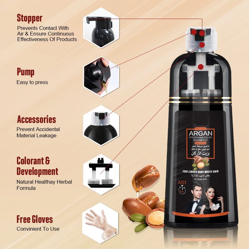 Speedy Hair Color Shampoo(25ml) - Zambeel