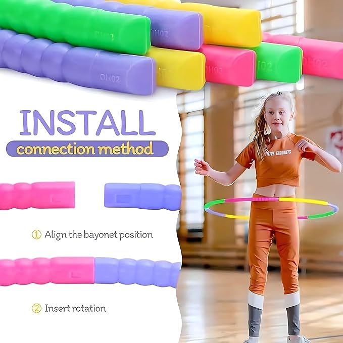 Splicing – Children’s Detachable Hula Hoop - Zambeel