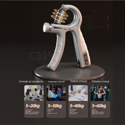 Spring Grip Men's Professional Exercise Arm Strength Home Fitness Equipment - Zambeel