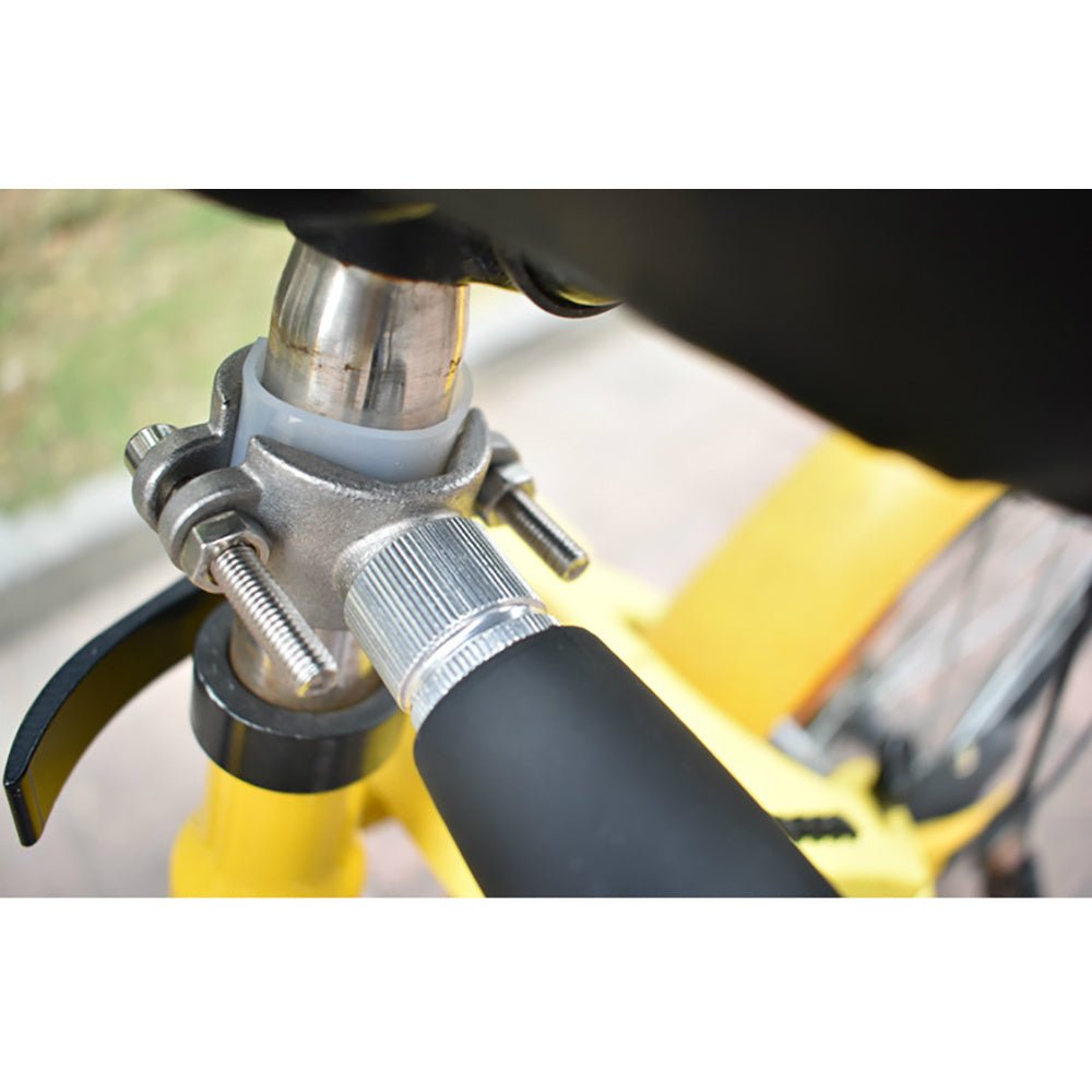 Stainless Steel Bike Leash for Pet Dogs - Zambeel