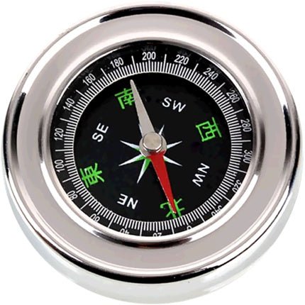 Stainless Steel Compass Portable Outdoor Hiking Camping - Zambeel