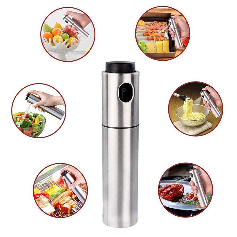 Stainless Steel Cooking Spray Oil Can - Zambeel