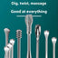Stainless Steel Ear Pick Set with Keychain Case - Zambeel