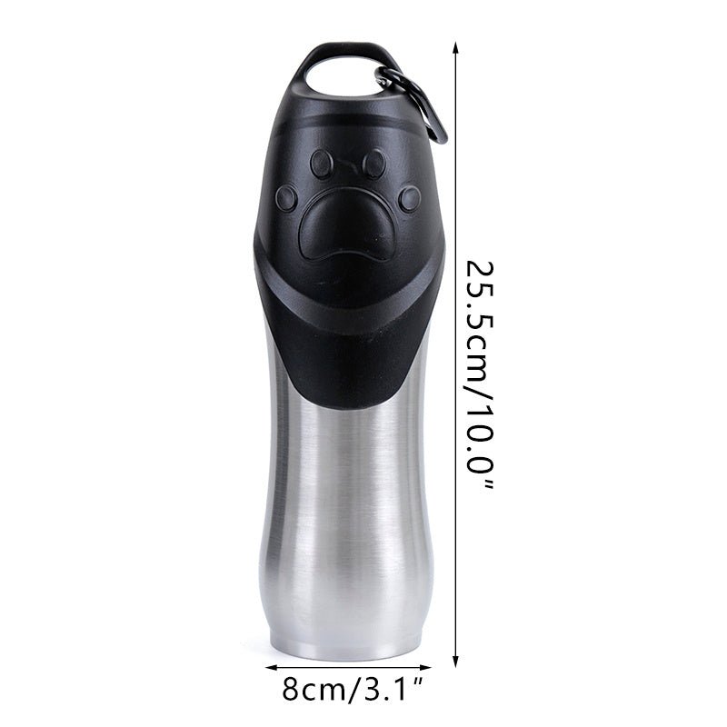 Stainless Steel Pets Drinking Water Bottle - Zambeel
