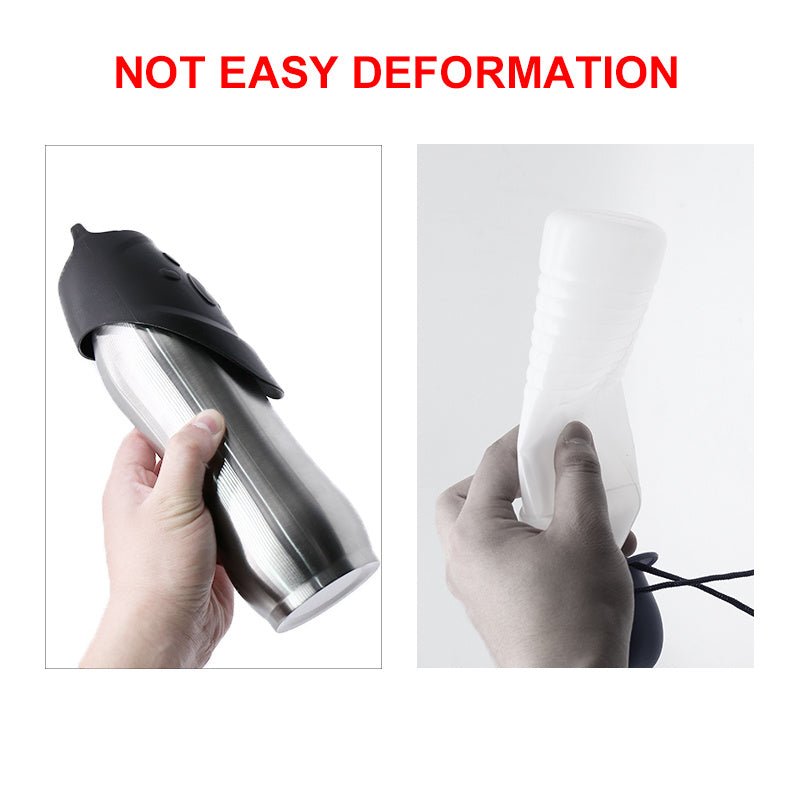 Stainless Steel Pets Drinking Water Bottle - Zambeel