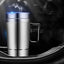 Stainless Steel Vehicle Heating Cup Heat Insulation Electric Car Kettle Camping Travel Kettle Water Coffee Thermal Mug - Zambeel