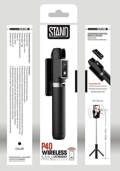 Stand - Wireless Mini Selfie Stick - Zambeel