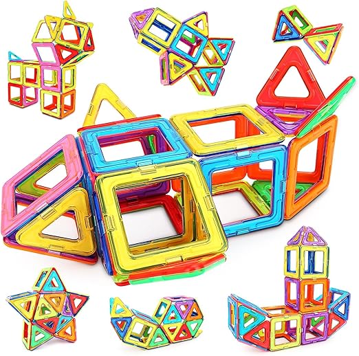 STEM - Magnetic Building Blocks Set - Zambeel