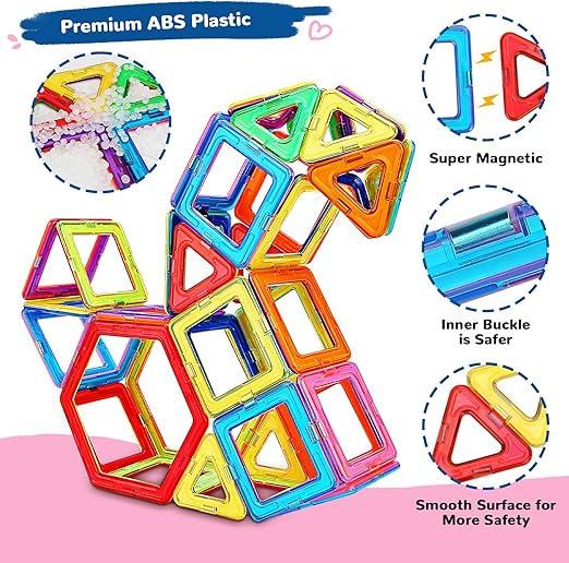 STEM - Magnetic Building Blocks Set - Zambeel