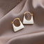 Sterling Silver Needle Chanel - style Bags Earrings - Zambeel