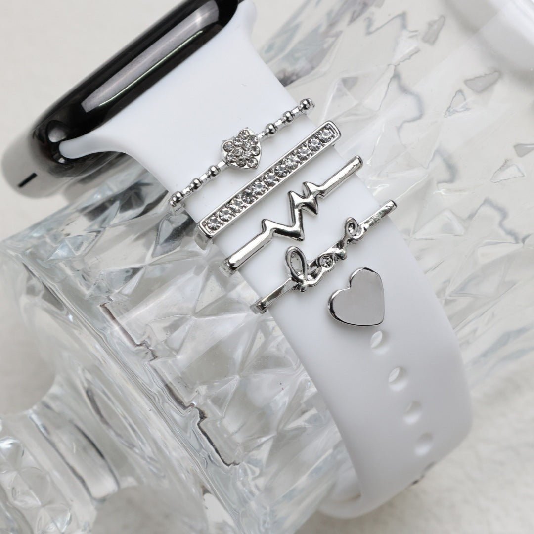 Strap DIY Decorative Buckle Silicone Watch Accessories - Zambeel