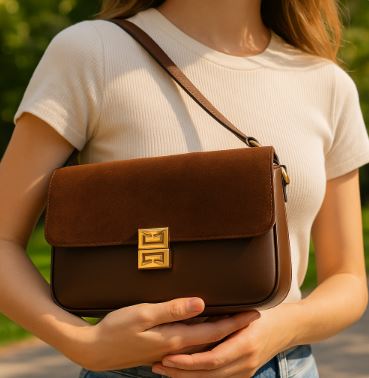 Structured Crossbody Handbag - Zambeel