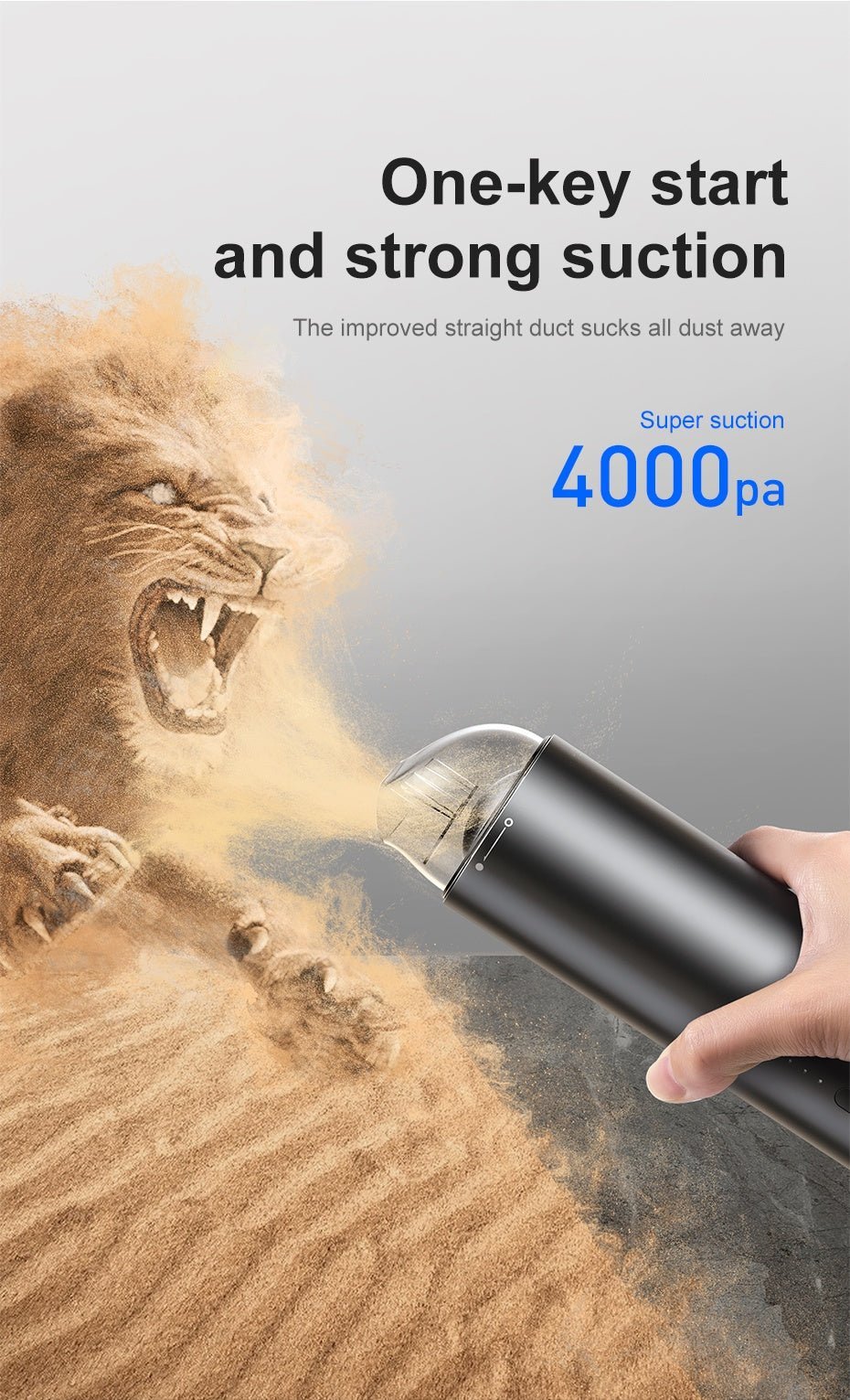 Suitable For Car Vacuum Cleaner - Zambeel