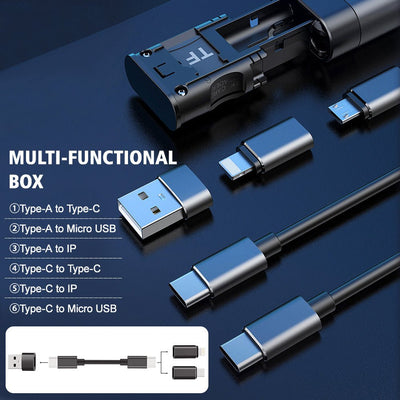 Suitable For Multifunctional Three In One Data Cable - Zambeel