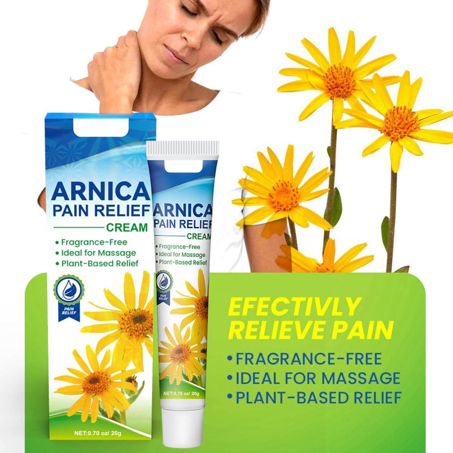 Sumifun - Arnica Pain Relief Cream - Zambeel
