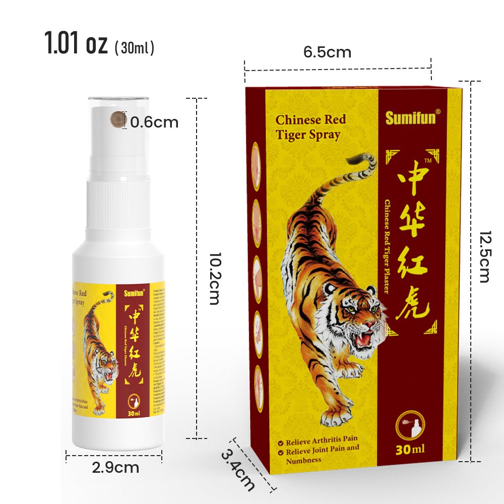 Sumifun - Chinese Red Tiger Medicated Oil & Spray - Zambeel