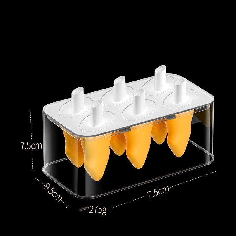 Summer Homemade Ice Cream Popsicle Box Silicone Cube Mold - Zambeel